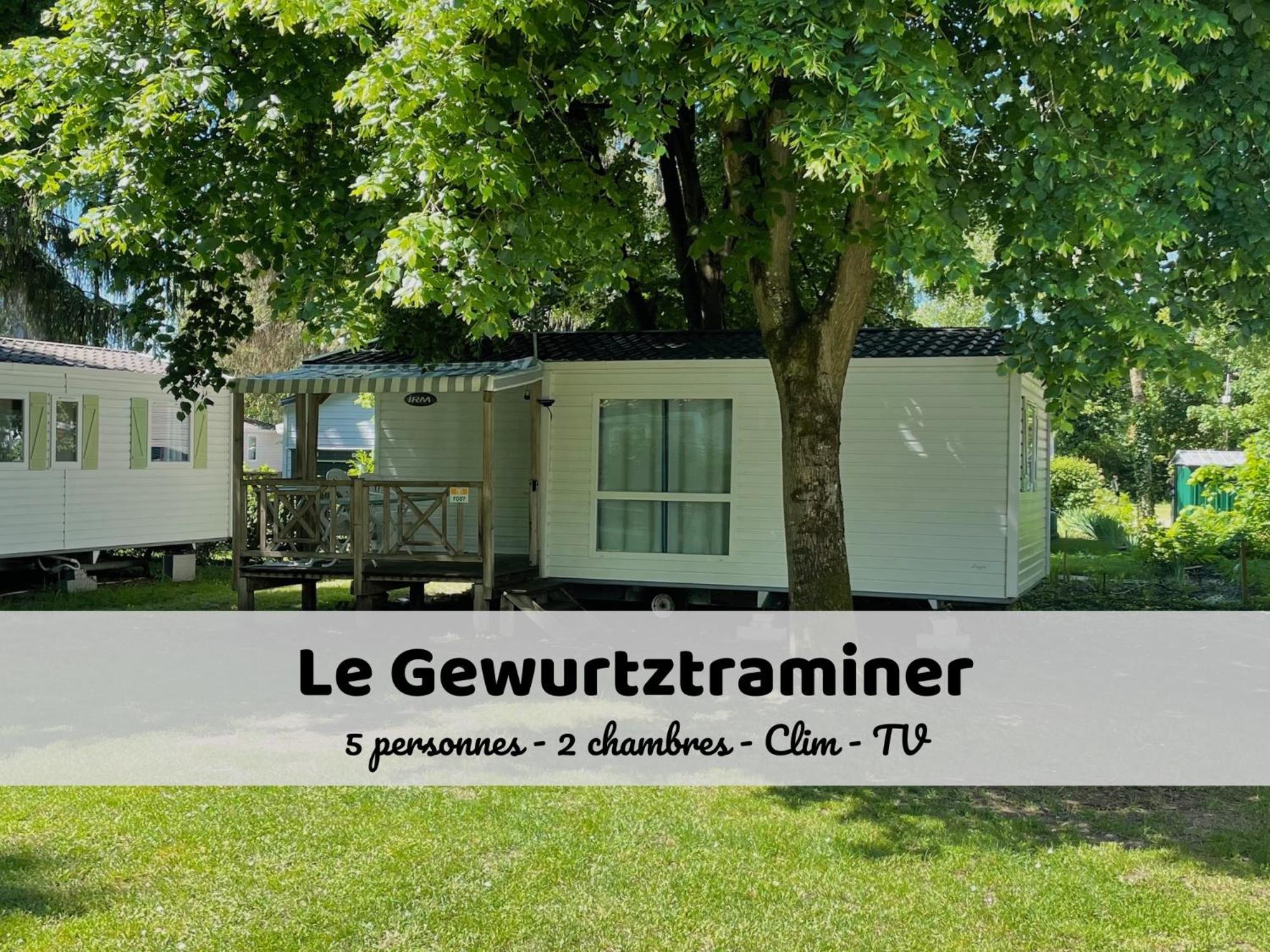 Le Gewurz - Bungalow Climatise Avec Tv Pour 5 Boofzheim ภายนอก รูปภาพ